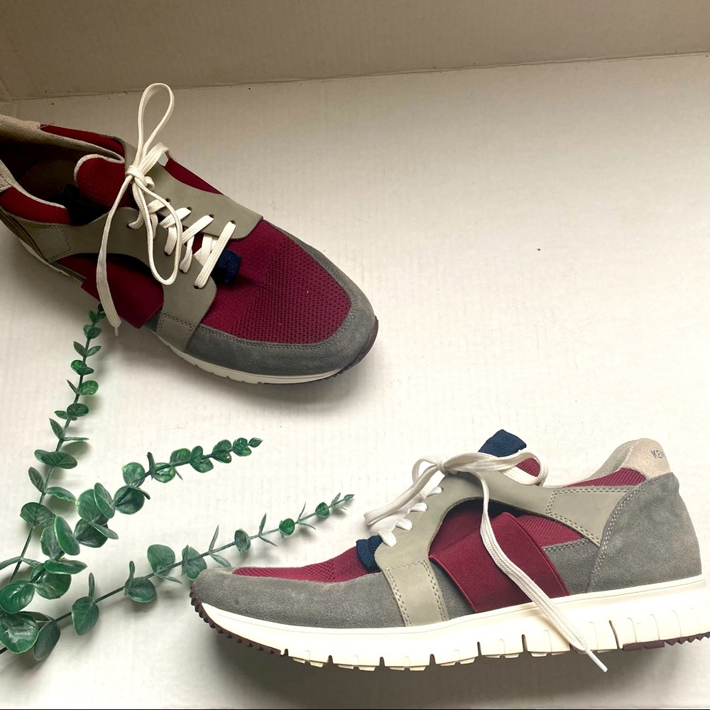 Kenneth Cole Bailey Jogger Leather Lace-Up Sneaker size 12